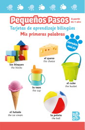 BALLON Pequeños Pasos. Tarjetas de aprendizaje bilingües: Mis primeras palabras