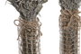 DKD Home Decor Ramo de Flores Secas y Cristal 20x20x50 Surtido de 2