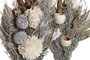 DKD Home Decor Ramo de Flores Secas y Cristal 20x20x50 Surtido de 2