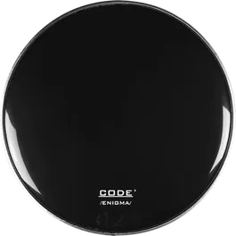 CODE Parche Bombo Resonante Enigma Negro 20"