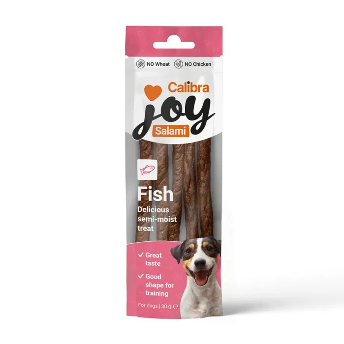 Calibra Joy Dog Salami Pescado 20x30 gr Calibra Joy Dog Salami Pescado 20x30 gr