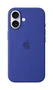 Apple Funda iPhone 16 Silicona con MagSafe MYY63ZM/A - Azul Ultramar, Funda para móvil 15,5 cm (6.1") con microfibra y 55% silicona reciclada