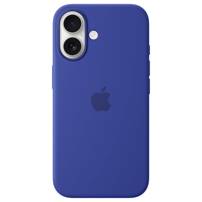 Apple Funda de silicona con MagSafe para iPhone 16 - Azul ultramar Apple Funda de silicona con MagSafe para iPhone 16 - Azul ultramar