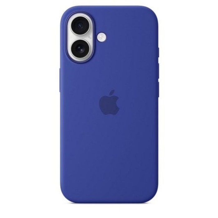 Apple Funda de silicona con MagSafe para iPhone 16 - Azul ultramar Apple Funda de silicona con MagSafe para iPhone 16 - Azul ultramar