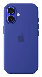 Apple Funda para iPhone 16 de Silicona con MagSafe - Azul Ultramar