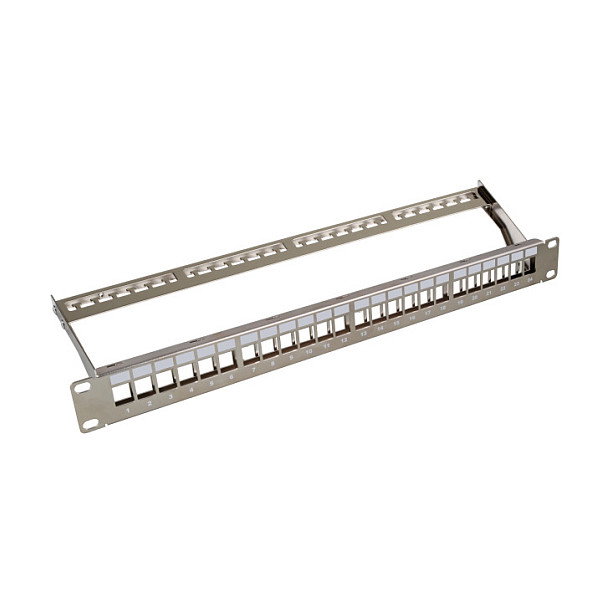 EFB Elektronik Panel de parches 24 puertos 1U Gris RAL7035 37578.1 EFB Elektronik Panel de parches 24 puertos 1U Gris RAL7035 37578.1