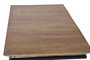 Giner y Colomer Mesa de Centro de Madera de Mango y Metal 100 cm Natural