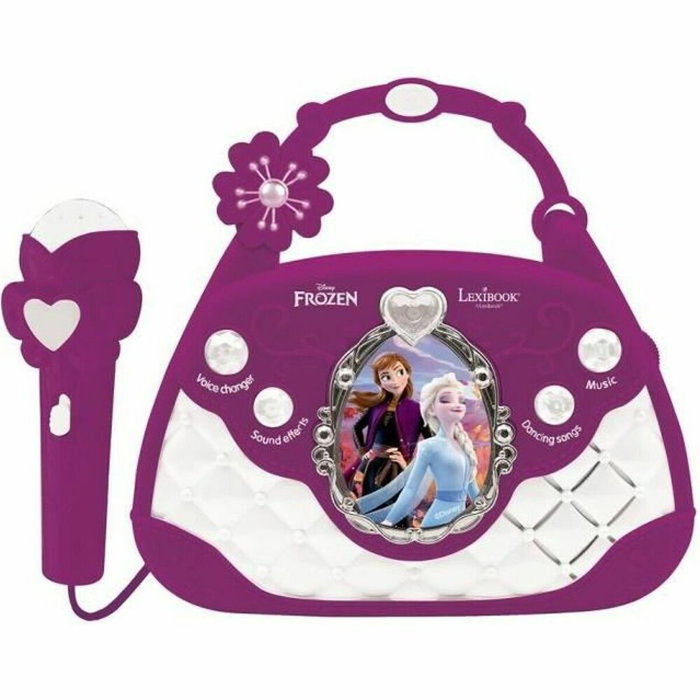 Lexibook Bolso de mano musical Frozen con altavoz y micrófono Lexibook Bolso de mano musical Frozen con altavoz y micrófono