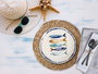 La Mediterranea Plato Llano 26 cm "Peixe" Colección Peixe Brillo (6 Unidades)