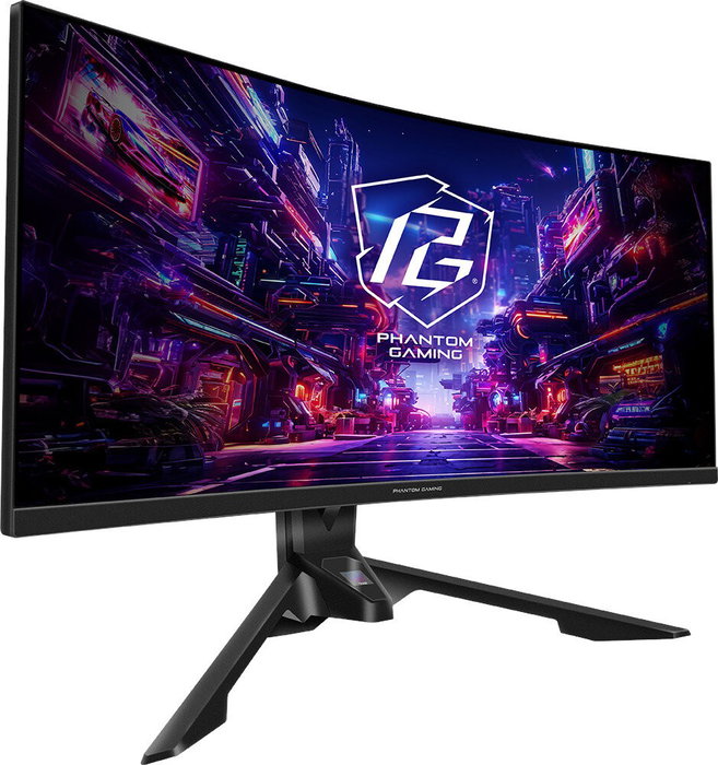 ASRock Phantom Gaming PG34QRT3A Monitor Curvo 34 Pulgadas WQHD 180Hz VA 1ms ASRock Phantom Gaming PG34QRT3A Monitor Curvo 34 Pulgadas WQHD 180Hz VA 1ms