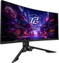 ASRock Phantom Gaming PG34QRT3A Monitor Curvo 34 Pulgadas WQHD 180Hz VA 1ms
