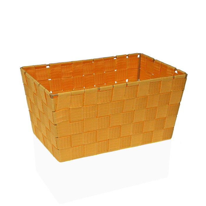 Cesta Multiusos Versa Flandes 20 x 15 x 30 cm Amarillo Cesta Multiusos Versa Flandes 20 x 15 x 30 cm Amarillo