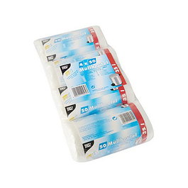 STARPAK Bolsas de basura transparentes 35,0 l PAPSTAR Müllbeutel