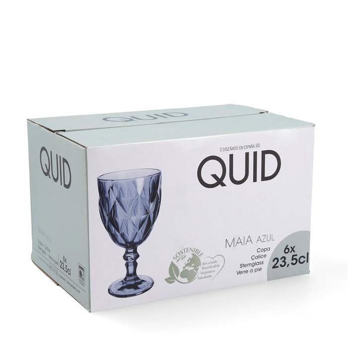 Copa Vidrio Maia Quid 23,5 cL (6 Unidades)