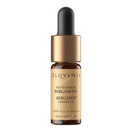 ALQVIMIA Aceite Esencial Bergamota 10ml - Reequilibrante Piel Grasa y Acné Cosmético