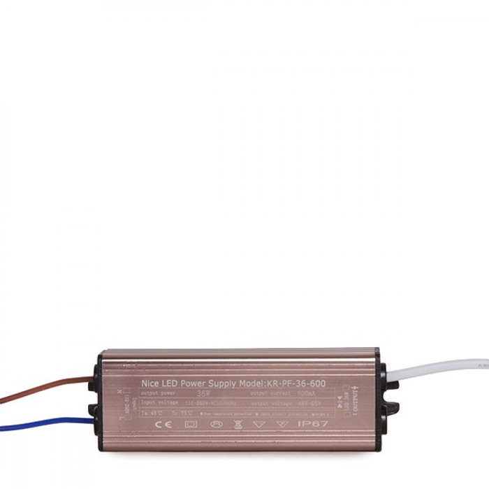 Plafón LED Cuadrado 36W 3600Lm 6000K Blanco Frío