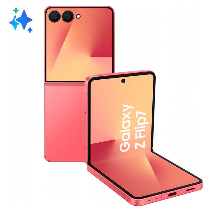Samsung Galaxy Z Flip7 5G Dual SIM 12GB RAM 256GB Coralred