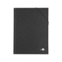 Liderpapel Carpeta clasificadora 12 departamentos folio prolongado negra
