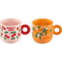 Bialetti Set 2 Cups Mercato della frutta