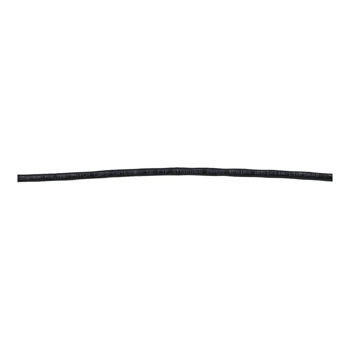 Extralink Patchcord LAN Cat.5e FTP 2m Negro Extralink Patchcord LAN Cat.5e FTP 2m Negro