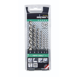 Alpen Cassette HSS Cobalt Forte TM 6 de 6 piezas
