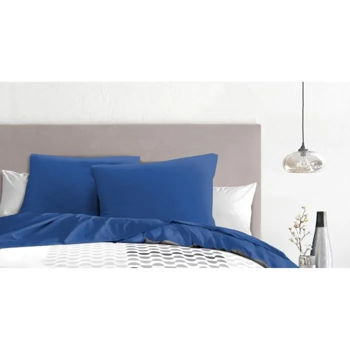 Home Linge Passion HOM3701393718660 Juego de 2 Fundas de Almohada 63 x 63 cm Azul Home Linge Passion HOM3701393718660 Juego de 2 Fundas de Almohada 63 x 63 cm Azul