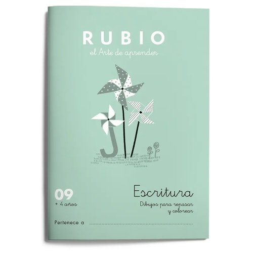 Rubio Cuaderno caligrafía nº 09