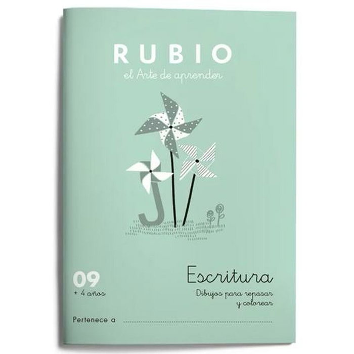 Rubio Cuaderno caligrafía nº 09