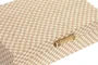 DKD Home Decor Set de 2 Cajas de Madera Beige 30x21x9,4 cm
