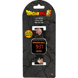 KIDS LICENSING Reloj LED Dragon Ball Super 18x7,5x3cm