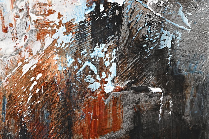 DKD Home Decor Cuadro Lienzo Abstracto Pintado a Mano 155x155x5 cm DKD Home Decor Cuadro Lienzo Abstracto Pintado a Mano 155x155x5 cm