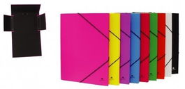 Mariola Carpeta Con Gomas 3 Solapas Folio Cartón Forrado Plastificado Surtidos (Set de 8) (Set de 8)