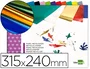 Liderpapel Bloc trabajos manuales papel metalizado colores surtidos 240x315mm 10 hojas