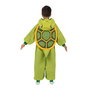 My Other Me Disfraz Tortuga Talla Única Child Kigurumi con Capucha y Cola Verde para Niños a partir de 6 años