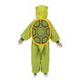 My Other Me Disfraz Tortuga Talla Única Child Kigurumi con Capucha y Cola Verde para Niños a partir de 6 años