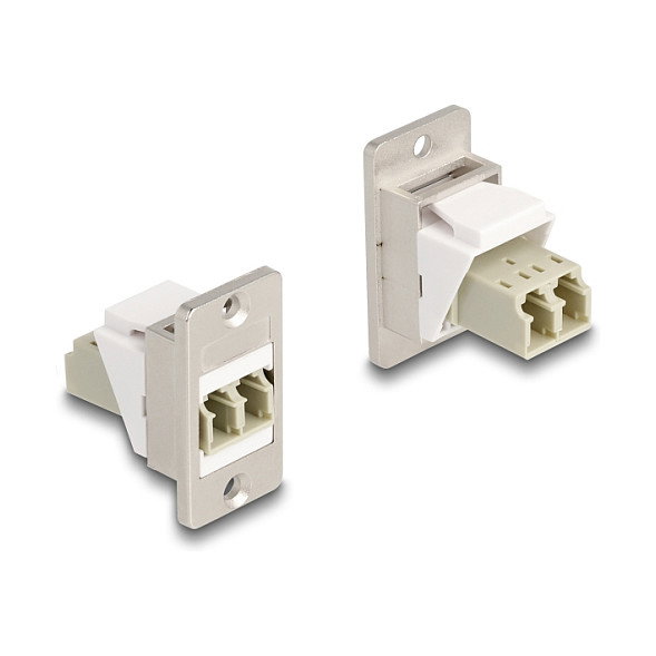 DeLOCK 67169 Módulo keystone LC Duplex Hembra a Hembra Conico DeLOCK 67169 Módulo keystone LC Duplex Hembra a Hembra Conico