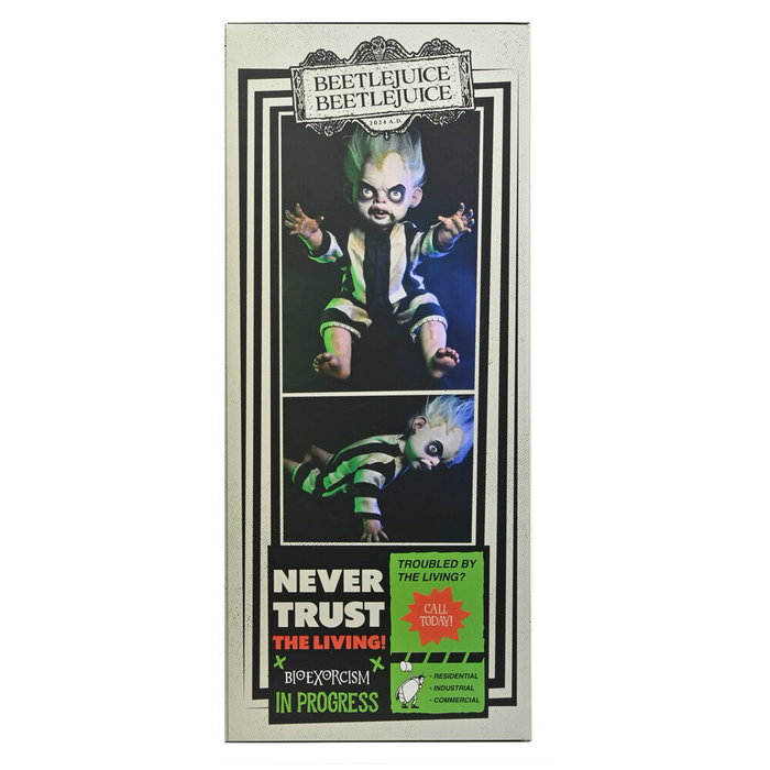 NECA Muñeco Beetlejuice 48cm Réplica Articulada Pelo Sintético Ojos Móviles