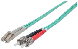 Intellinet Fiber Optic Patch Cable, Duplex, Multimode