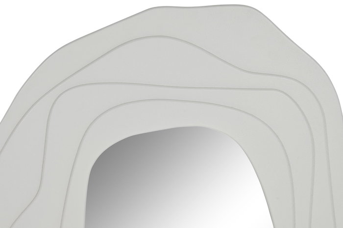 DKD Home Decor Espejo de Madera Blanco 90x4x97
