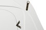 DKD Home Decor Espejo de Madera Blanco 90x4x97