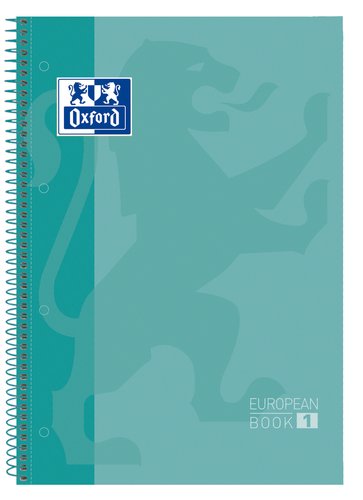 Oxford European Book 1 Cuaderno Microperforado A4+ Menta Helada