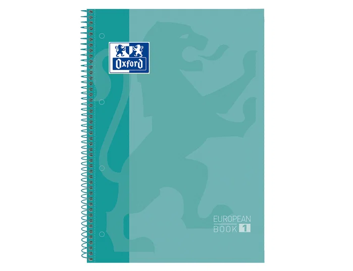 Oxford European Book 1 Cuaderno Microperforado A4+ Menta Helada