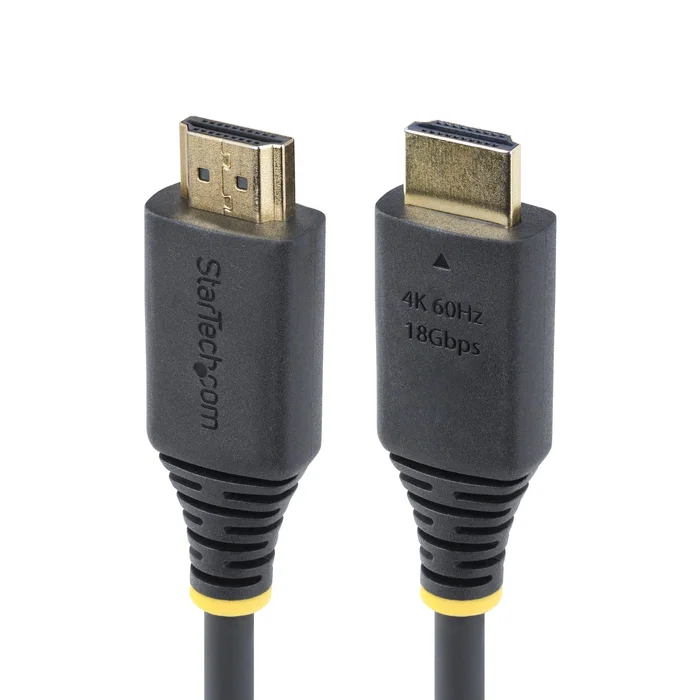 StarTech.com Cable HDMI 2.0 30cm - 4K 60Hz 144Hz UHD - HDR10 - HDCP 2.2 - ARC 18Gbps - Monitor TV - TPE Negro StarTech.com Cable HDMI 2.0 30cm - 4K 60Hz 144Hz UHD - HDR10 - HDCP 2.2 - ARC 18Gbps - Monitor TV - TPE Negro