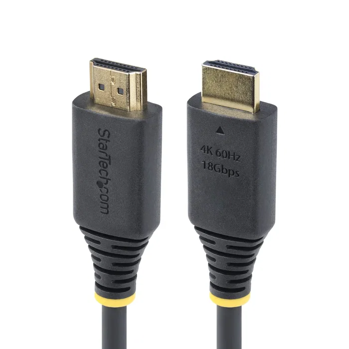 StarTech.com HDMI2-CABLE-4K60-30C Cable HDMI 2.0 de Alta Velocidad 30cm - 4K a 60Hz, HDR10, 18Gbps, Premium Certificado, Conectores Chapados en Oro, ARC, HDCP 2.2 StarTech.com HDMI2-CABLE-4K60-30C Cable HDMI 2.0 de Alta Velocidad 30cm - 4K a 60Hz, HDR10, 18Gbps, Premium Certificado, Conectores Chapados en Oro, ARC, HDCP 2.2