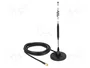 DeLOCK Antena LTE 6 dBi con conector SMA y cable RG-58 de 3 m, Negro