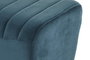 DKD Home Decor Descalzadora Poliéster Metal Turquesa 90x31x47