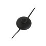 DKD Home Decor Lámpara de Pie de Metal y Fibra Marrón