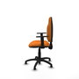 PIQUERAS Y CRESPO Silla de oficina Algarra Naranja con Brazos 1D