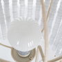 Lámpara Suelo Blanco Dm-Metal 25,50 X 25,50 X 155 cm