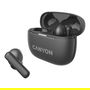 Canyon Auriculares OnGo 10 In-Ear True Wireless Bluetooth 5.3 Llamadas Música Deporte Uso Diario Negro